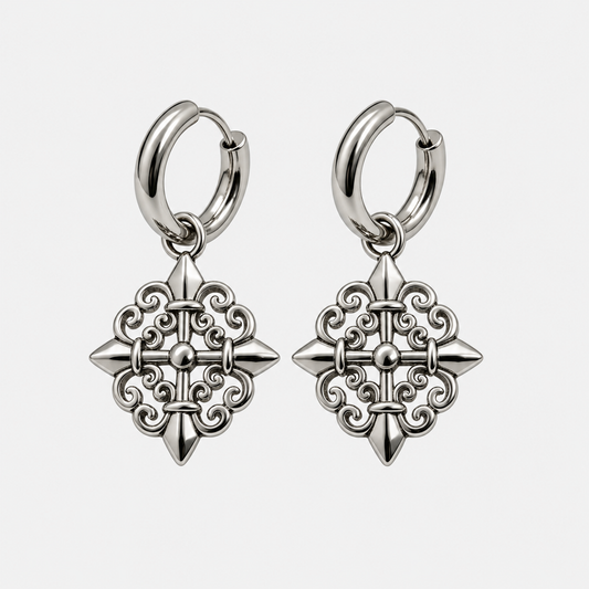 Cathedral Hoops, stainless steel, packshot