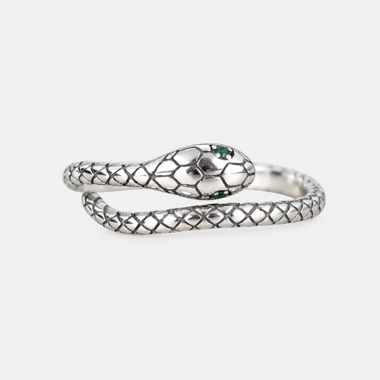 Coiled Serpent Ring