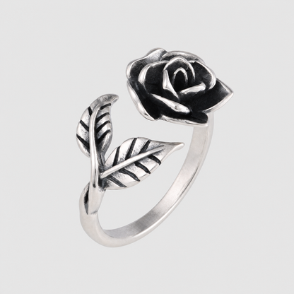Night Bloom Rose Ring